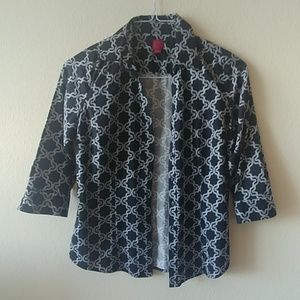 Patterned Shirt - 3/4 Sleeve